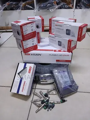 Hikvision 8CH CCTV Full Kit - 8 Cameras