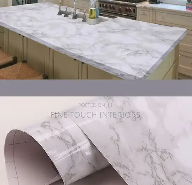 Marble Countertop Wallpaper - Easy Peel Stick - 1