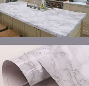 Marble Countertop Wallpaper - Easy Peel Stick