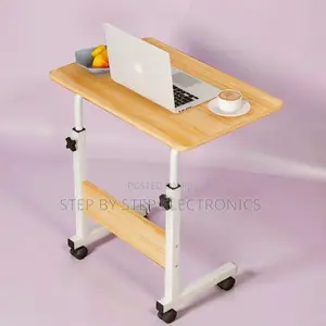 Height Adjustable Multipurpose Laptop Table with Wheels