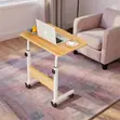 Height Adjustable Multipurpose Laptop Table with Wheels - 2