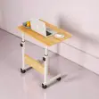 Height Adjustable Multipurpose Laptop Table with Wheels - 1
