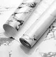 Natural Marble Effect Wallpaper - Peel & Stick - 2