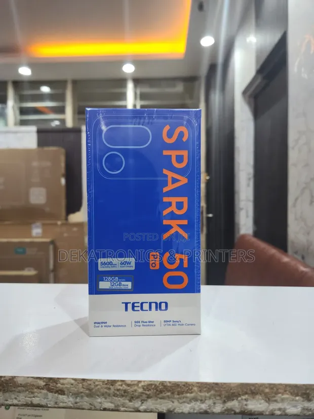 New Tecno Spark 50 Pro 256GB Gray - 1