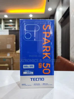 New Tecno Spark 50 Pro 256GB Gray