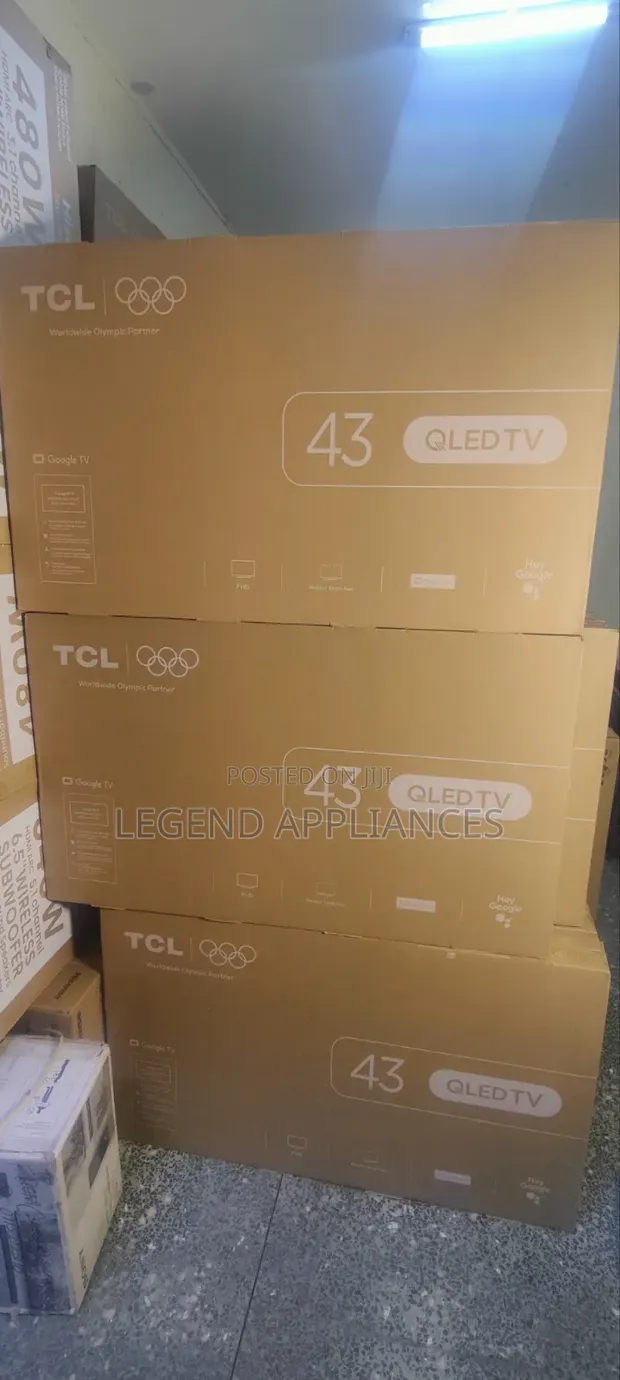 TCL 43-Inch QLED Full HD Google TV - Black - 1