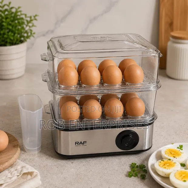 Brand New RAF 16-Egg Double Egg Boiler - 1