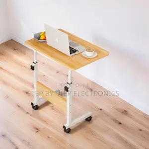 Height Adjustable Multipurpose Laptop Table with Wheels