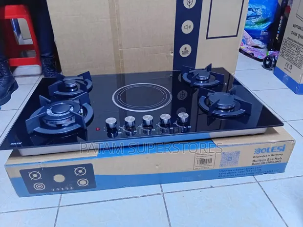 Bolesi Built-in Hob Cooker HB-59035-DAQ (5 Gas + 1 Induction) - 1