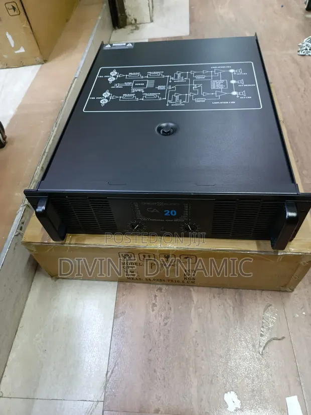 Crest Audio CA20 Amplifier Mpya Kabisa - 1