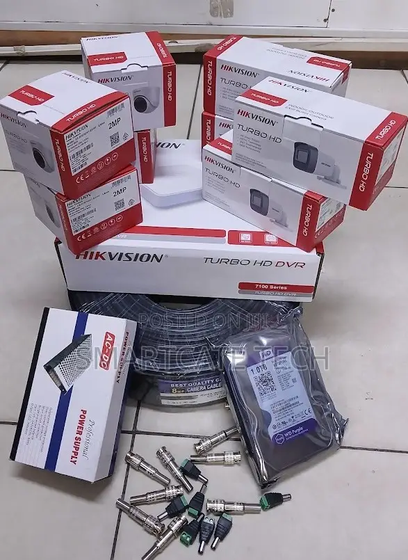Hikvision 8-Camera CCTV System - Complete DVR Kit - 1