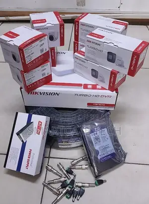 Hikvision 8-Camera CCTV System - Complete DVR Kit