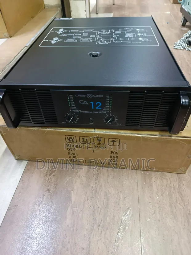 Crest Audio CA12 Amplifier - 1