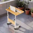 Height Adjustable Multipurpose Laptop Table with Wheels - 1