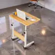 Height Adjustable Multipurpose Laptop Table with Wheels - 2