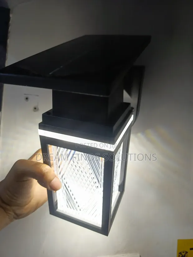 Eco-Bright Outdoor Solar Wall Light - 1