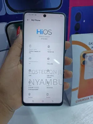 Tecno Camon 19 Pro 256GB Gray (Refurbished)