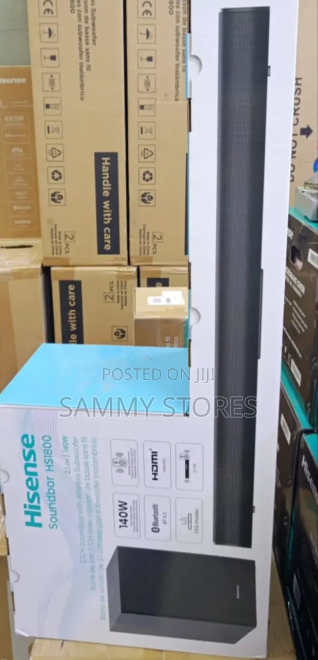 Hisense 140W Home Theater Soundbar - 1