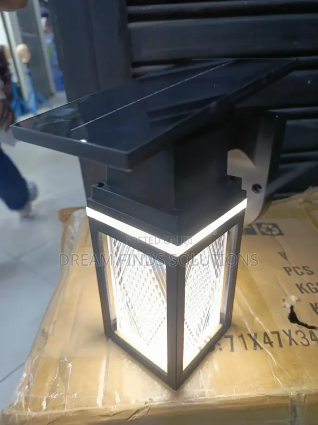 Prismatic Crystal Outdoor Solar Lantern - 1