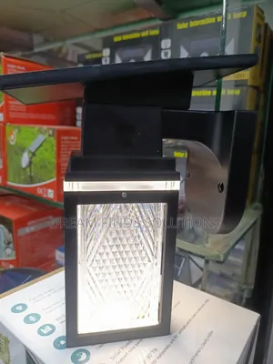Brilliant Outdoor Solar Wall Lantern - Zero Cost