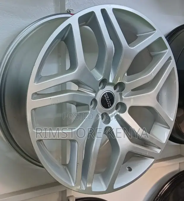 21-Inch Silver Range Rover Alloy Rims - Full Set - 1