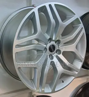 21-Inch Silver Range Rover Alloy Rims - Full Set