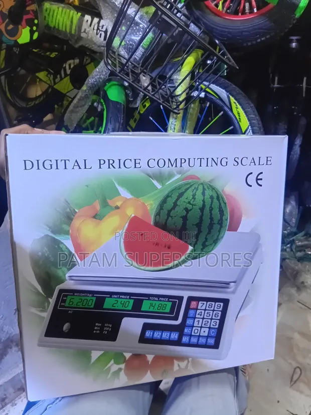 Digital Weighing Scale Max 40kg for Butchery/Cereal - 1