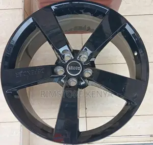21-Inch Black Range Rover Alloy Rims - Full Set
