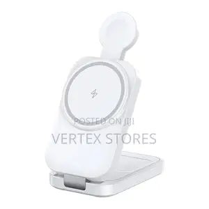 Oraimo T18 3-in-1 Foldable Magnetic Wireless Charger (White)