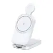 Oraimo T18 3-in-1 Foldable Magnetic Wireless Charger (White) - 1