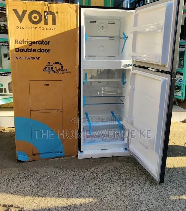 Von 197L No Frost Double Door Refrigerator - 1