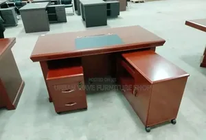 Mahogany Heavy Duty Office Desk - Boss Office Products