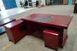 Mahogany Heavy Duty Office Desk - Boss Office Products - 2