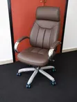Boss Office Products Executive Leather Office Chair - 1