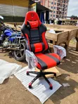 Gaming Leather Chair - Red - 1