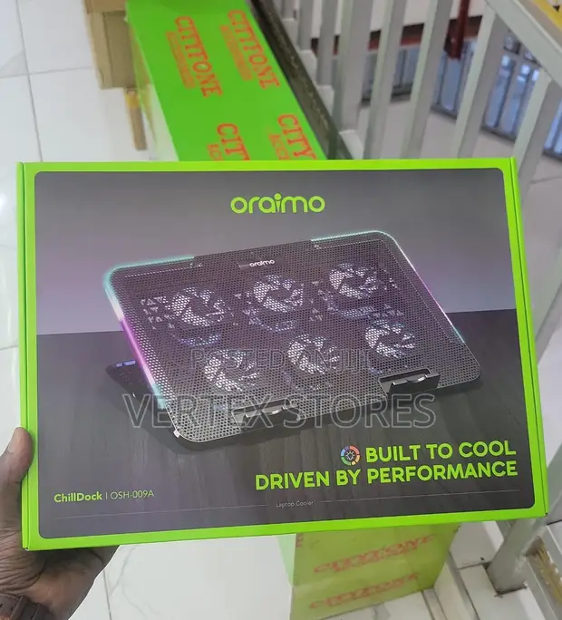 Oraimo ChillDock OSH-009A Dual USB Laptop Cooler - 1