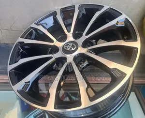 18-Inch Black Silver Rims for Toyota Prado & Hilux Double Cab