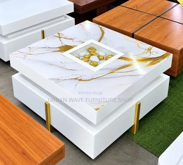 Classic Square Coffee Table - 1