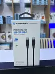 Powerology 60W USB-C to USB-C Cable (1.2m) - Black - 1
