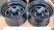 16-Inch Black Steel Rims for Toyota Land Cruiser (Full Set) - 2