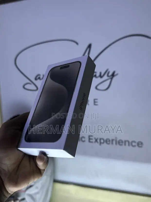 Apple iPhone 15 Pro 256GB Mpya Silver - 1