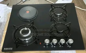 Globalstar GS-4G29 Gas Stove (3+1 Burners) with Gas Hood