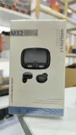 M32 TWS True Wireless Earbuds - Siri, LED, Waterproof - 2