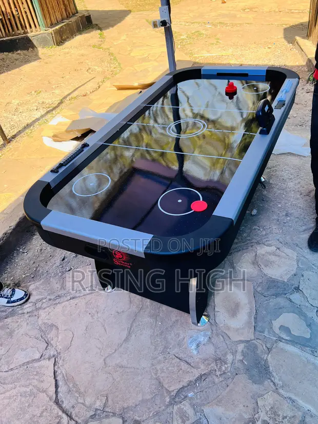 Meza ya Air Hockey Saizi Kamili na Onyesho la Alama za Dijitali - 1