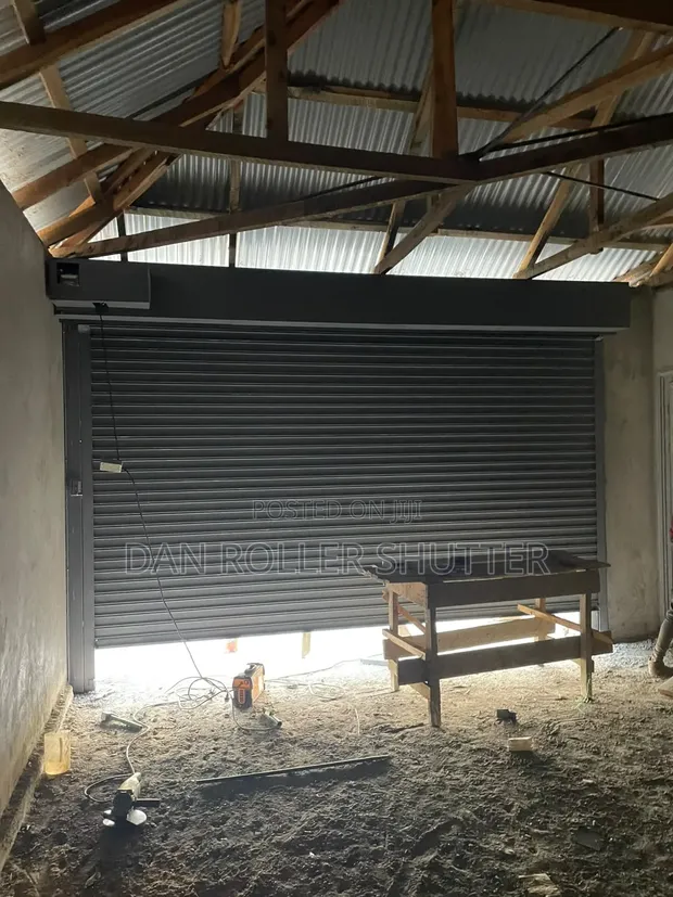 Motorized Roller Shutter Door - Brand New - 1