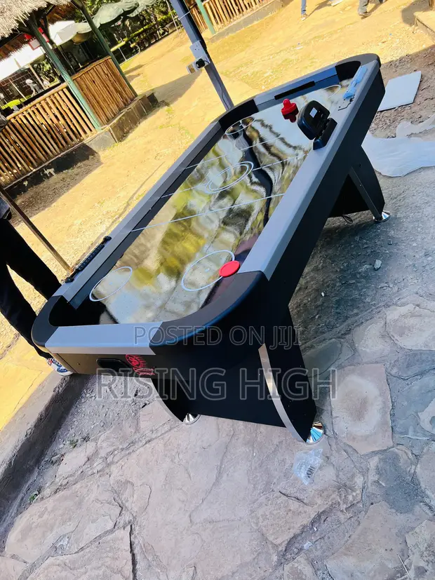 Meza ya Air Hockey Saizi Kamili na Kuhesabu Moja kwa Moja - 1