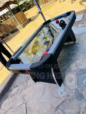 Full-Size Air Hockey Table with Automatic Scoring