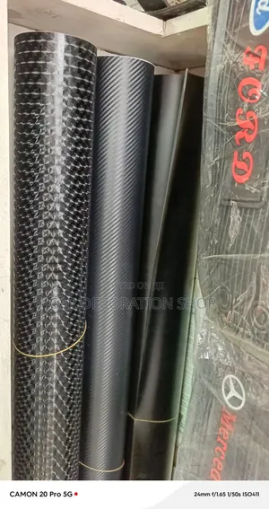 Carbon Fiber Vinyl Wrap Film - Car Styling