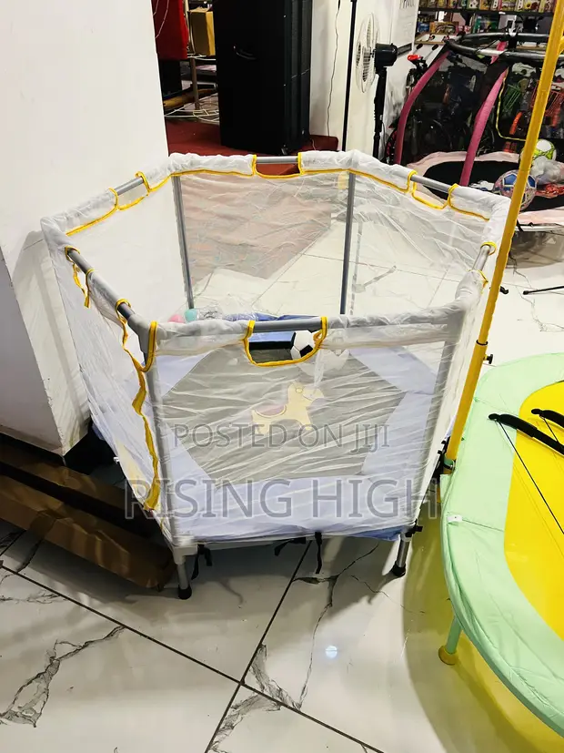 Kids Foldable Soccer Playpen - 1