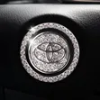 Toyota/Honda Push-Start Button Decorative Ring Covers - 1
